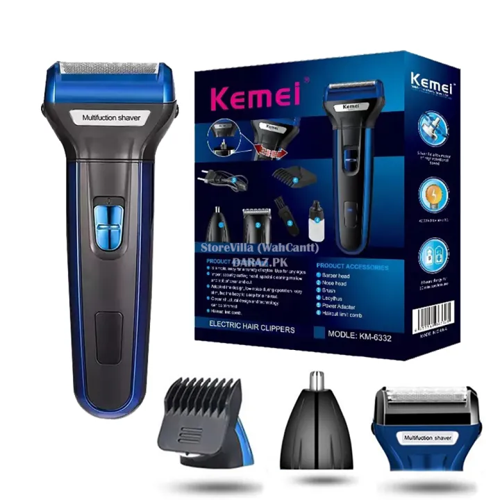 Shaving machine with trimmer sales