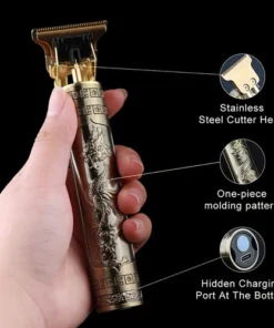 Vintage T9 Men's Hair Trimmer Metal Body