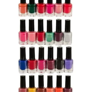 pack of 12 peel off nail paints