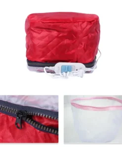 Electric Hair Steamer with Thermal Heating and Temperature Control: Deep Condition and Moisturize Your Hair
