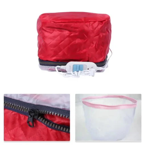 Electric Hair Steamer with Thermal Heating and Temperature Control: Deep Condition and Moisturize Your Hair