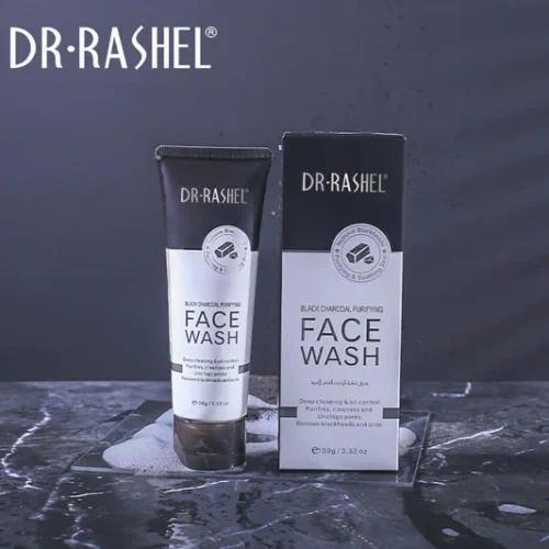 Dr.Rashel Black Charcoal Purifying Face Wash