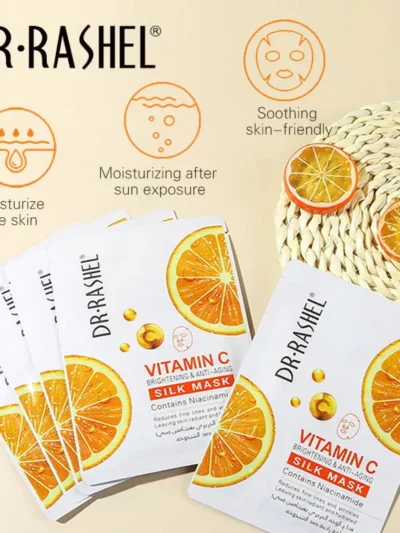 Dr Rashel Vitamin C Brightening & Anti-Aging Silk Mask