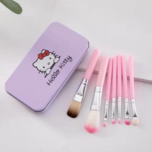 Hello Kitty 7pc Makeup Brush