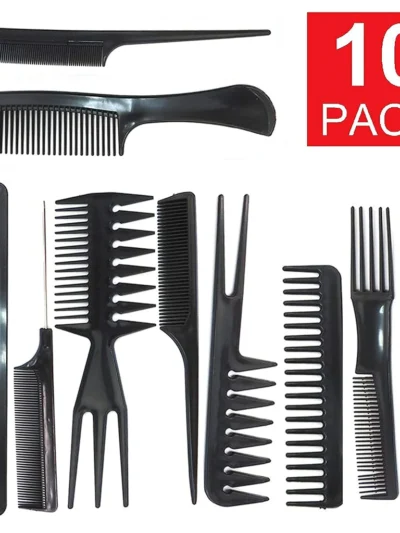 Magic 10 Piece Professional Styling Comb Set