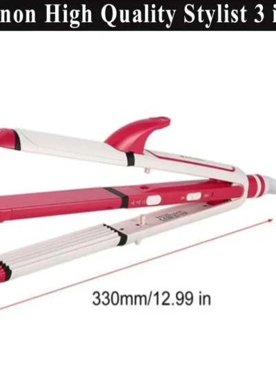 SHINON 3 In 1 Ultimate Stylist Professional Hair Iron (SH-8088)