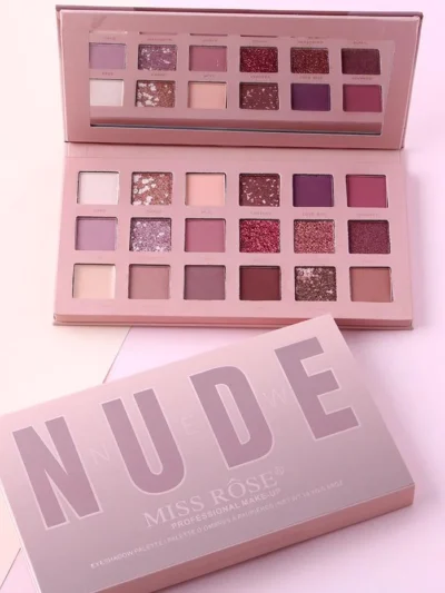 Miss Rose 18 Color Nude Eyeshadow Palette