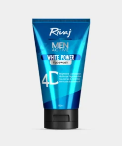 Rivaj UK Men's White Active Face Wash