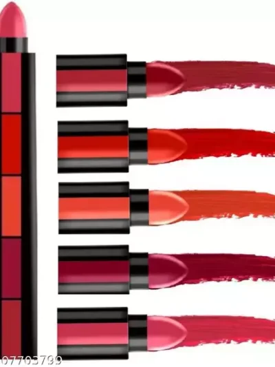 5 in 1 LIPSTICK Matte Ultra Smooth Lipstick
