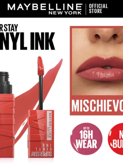 Maybelline Superstay Vinyl Ink Lipstick - Mischievous