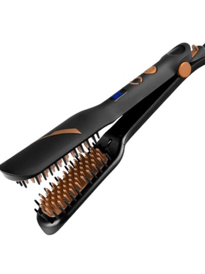 Kemei KM-785 Brush Hair Straightener