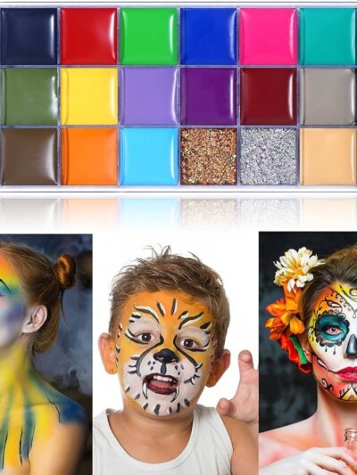 20 Colors Body Face Paint Makeup Palette