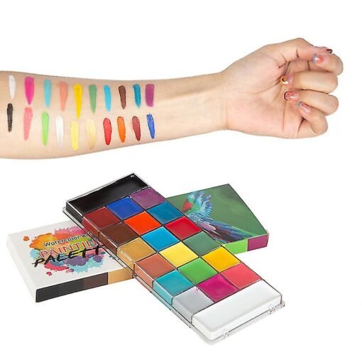 20 Colors Body Face Paint Makeup Palette
