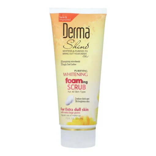 Derma Shine Oil Free Whitening Foaming Scrub