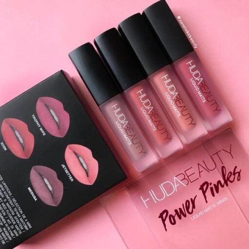 Huda Beauty Liquid Matte Minis Power Pink Edition