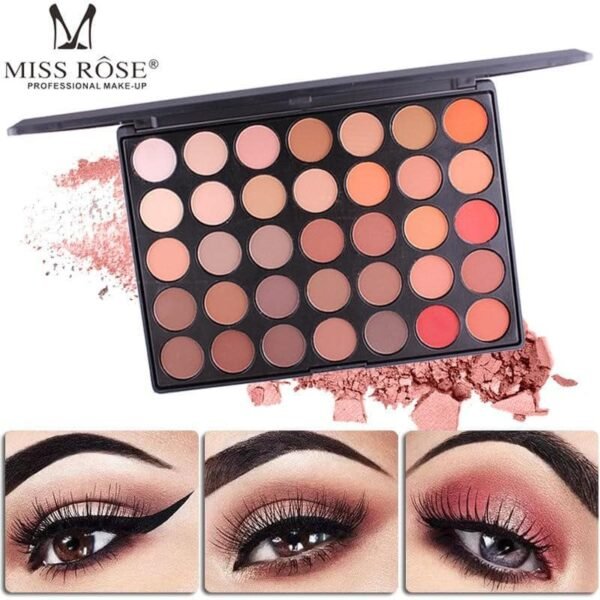 Miss Rose Professional 35-Color Eyeshadow Palette: A World of Color