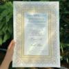 Customized Nikah Nama Certificate