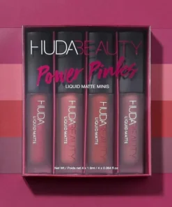 Huda Beauty Liquid Matte Minis Power Pink Edition