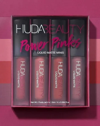 Huda Beauty Liquid Matte Minis Power Pink Edition