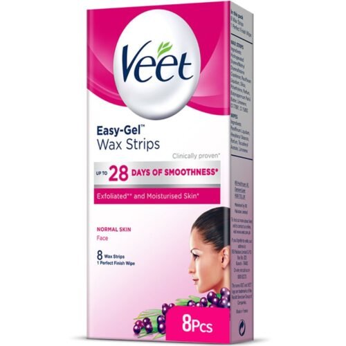 shehe.pk Veet Face Wax Strips - Normal Skin (8 Strips)