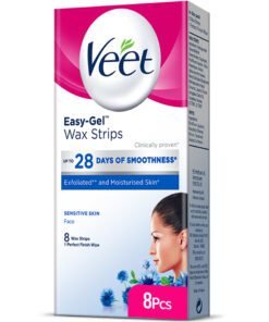 Veet Face Wax Strips - Sensitive Skin (8 Strips)