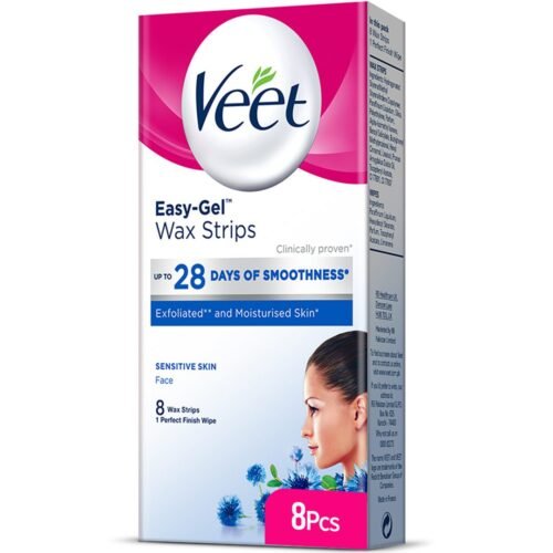 shehe.pk Veet Face Wax Strips - Sensitive Skin (8 Strips)