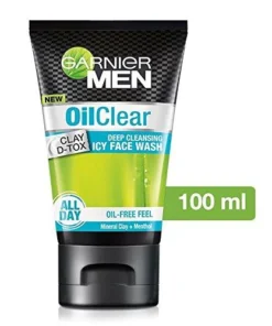 Garnier Men Oil Clear Face Wash - 100ml