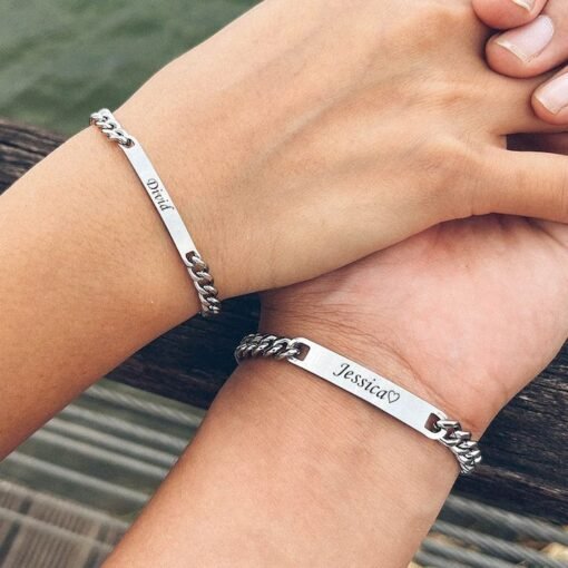 Customized Couple Bracelet