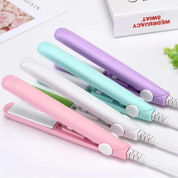 Mini Ceramic Hair Straightener for Travel