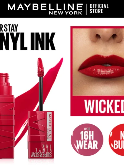 Maybelline Superstay Wicked Vinyl Ink Lipstick
