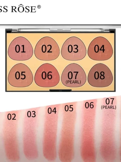 Miss Rose 8-color blusher