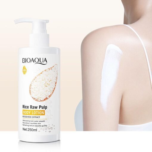 BIOAQUA Rice Collagen Body Lotion - Hydrating, Nourishing, and Lightening