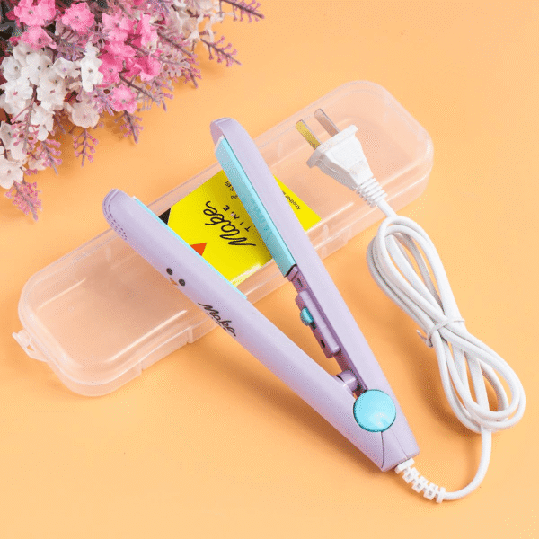 Mini Ceramic Hair Straightener for Travel