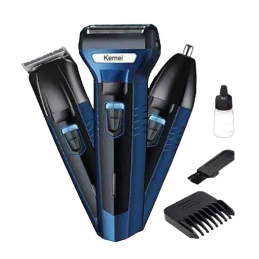 Kemei KM-6330 3-in-1 Rechargeable Hair Clipper