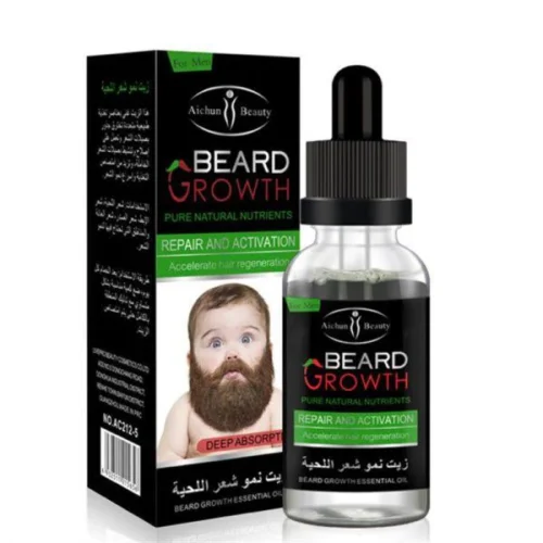 Beard oil-shehe.pk Natural Beard & Hair Growth Oil for Men