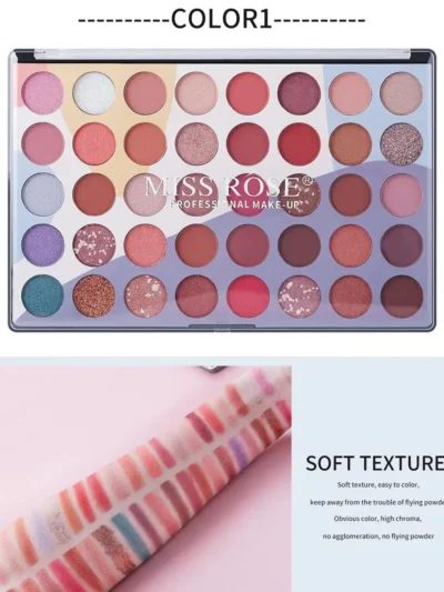 MISS ROSE 40 Color Eyeshadow Palette