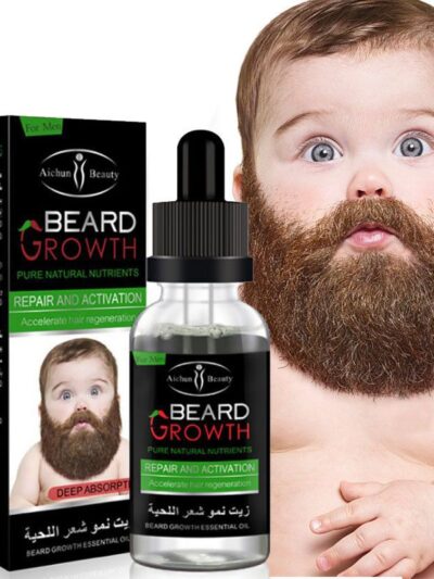 Natural Beard & Hair Growth Oil for Men
