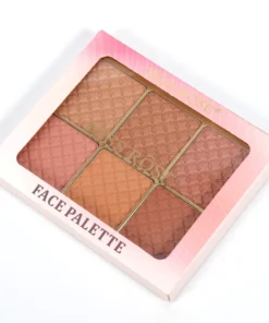 Miss Rose 6 Color Square Face Palette (all in one)