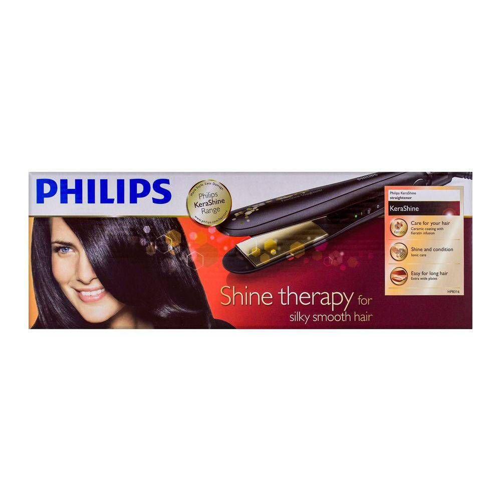 Philips Kerashine Hair Straightener HP8316 00 Shehe.pk