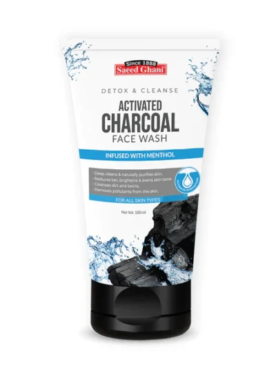 Saeed Ghani Charcoal Face Wash - Detox & Cleanse