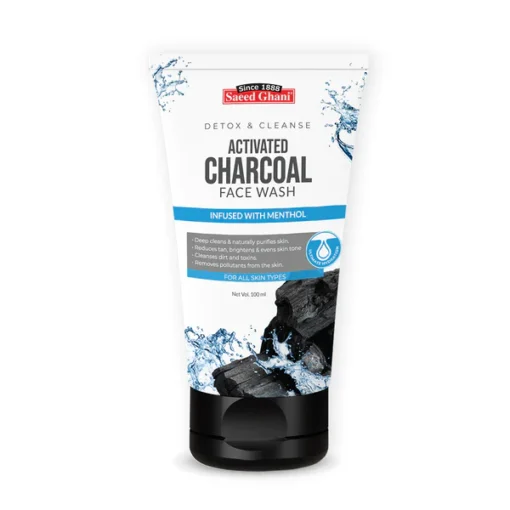 Saeed Ghani Charcoal Face Wash - Detox & Cleanse