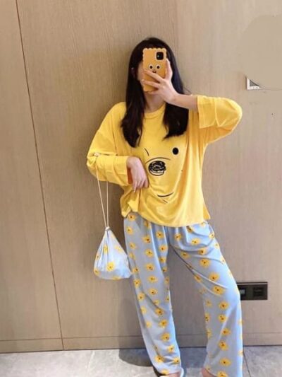 smiley night suit for Girls & Women