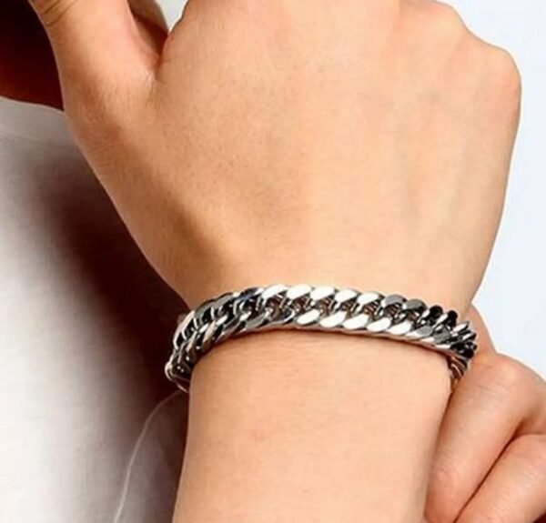 Elegant Business Sport Watch with Silver Bracelet for Men/Boys