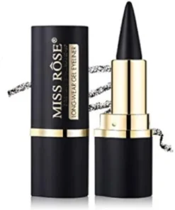 Miss Rose Waterproof Gel Black Kajal Stick