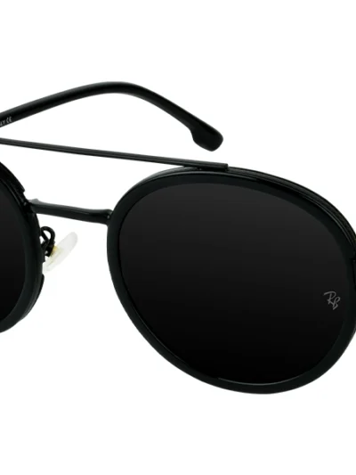 Ray-Ban 5801 Aviator Black Sunglasses Look Sharp & Protect Your Eyes in Style