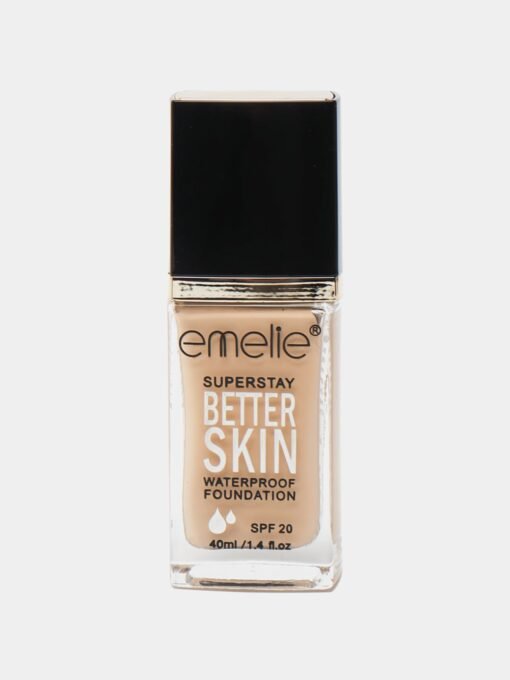 Emelie Super Stay Better Skin Foundation SPF-20 - 40ml