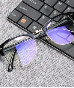 Half Frame Wayfarer Glasses for Girls