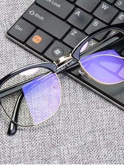 Half Frame Wayfarer Glasses for Girls