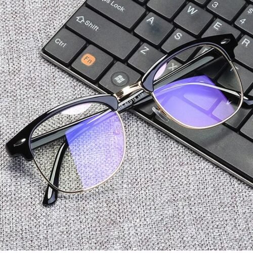 Half Frame Wayfarer Glasses for Girls