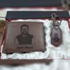 men's wallet Photo Wallet Keychain Gift Set Customizable